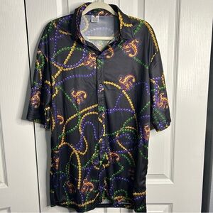 Jumbo Shrimp Shirt XL Jacksonville‎ Minor League Baseball Destroyer Mardi Gras